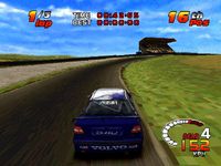 une photo d'Ã©cran de TOCA 2 Touring Cars sur Sony Playstation